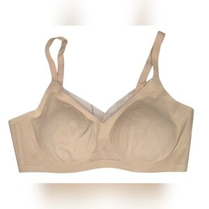 HONEYLOVE CROSSOVER WIRELESS BRA SAND SIZE Medium